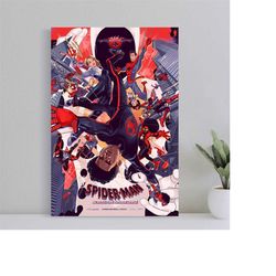 spiderman across the spider-verse movie poster, spiderman 2023