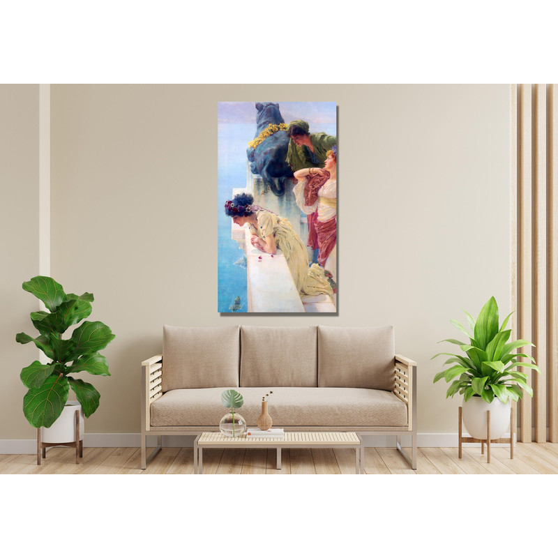 Sir Lawrence Alma Tadema Artwork Exhibition Wall Art, Sir Lawrence Alma Tadema Painting Print, Sir Lawrence Alma Tadema Canvas Poster Art.jpg