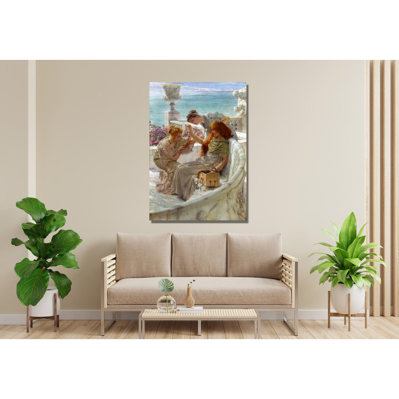 Sir Lawrence Alma Tadema Canvas Poster Art, Sir Lawrence Alma Tadema Artwork Exhibition Wall Art, Sir Lawrence Alma Tadema Painting Print.jpg
