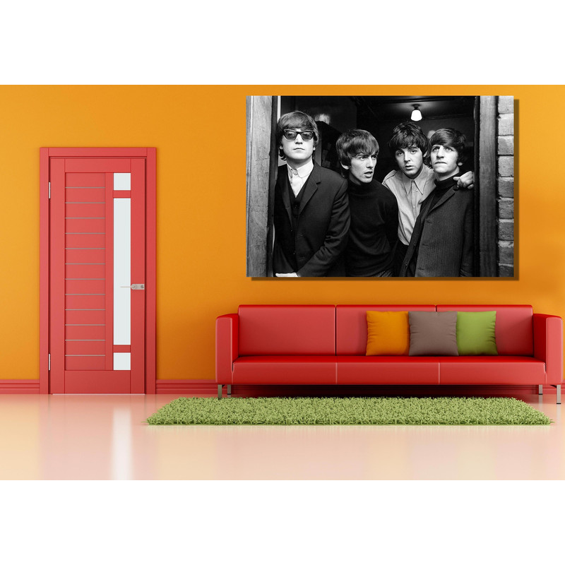 The Beatles Poster, Recording Studio Wall Art, Home Decor ,Hand Made Canvas Print, The Beatles Canvas Wall Art, The Beatles Print Art, Music 1.jpg