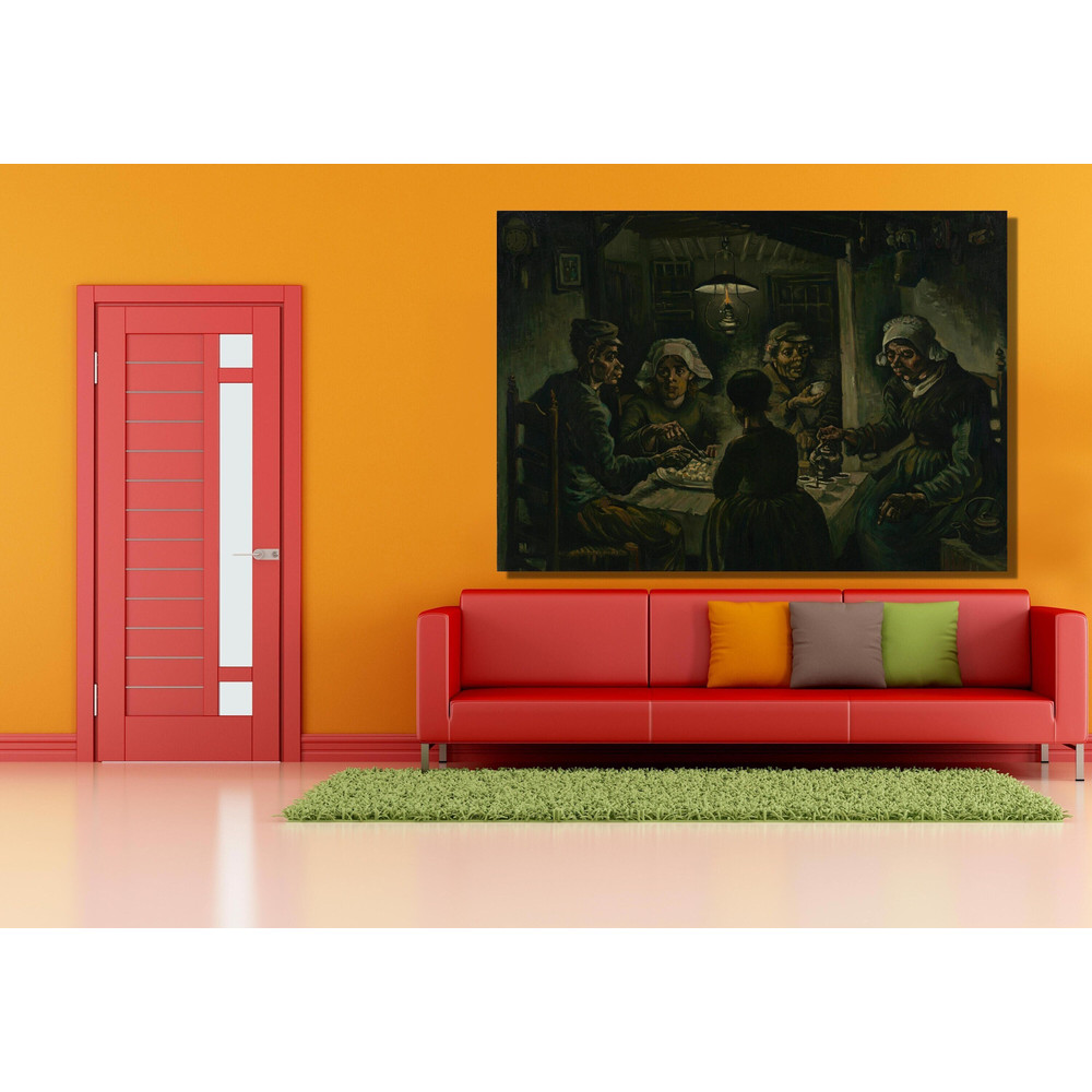The Bedroom Van Gogh Van Gogh Potato Eaters Painting, Vincent Van Gogh Canvas Poster Print, Van Gogh Wall Art, Vincent Van Gogh Oil Painting.jpg