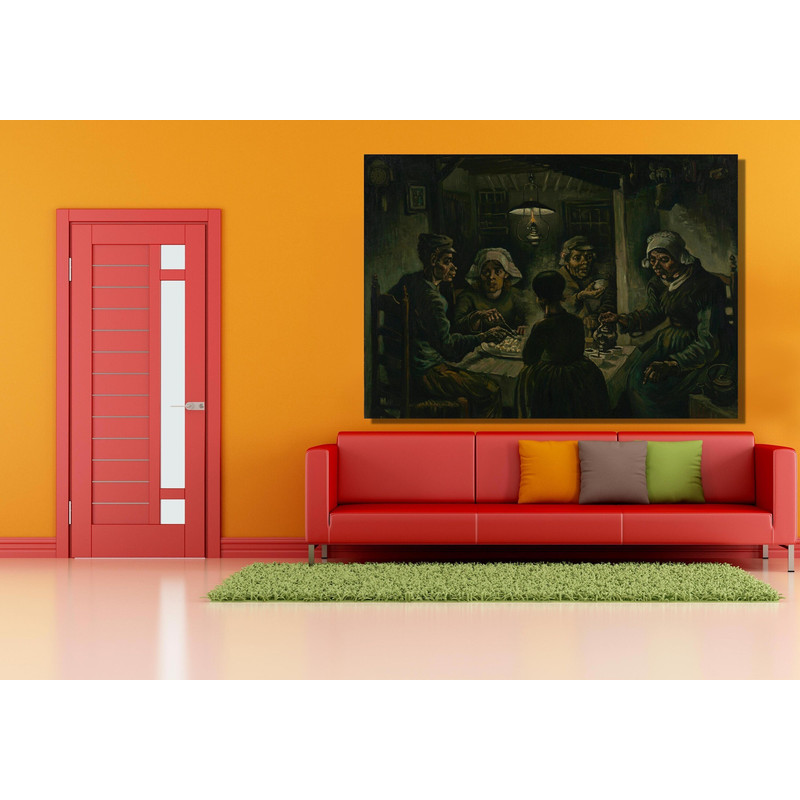 The Bedroom Van Gogh Van Gogh Potato Eaters Painting, Vincent Van Gogh Canvas Poster Print, Van Gogh Wall Art, Vincent Van Gogh Oil Painting.jpg