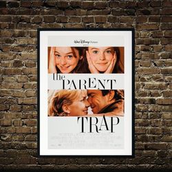 the parent trap movie art poster, the parent trap movie canvas art, canvas print, wall decors, home decor, movie posters