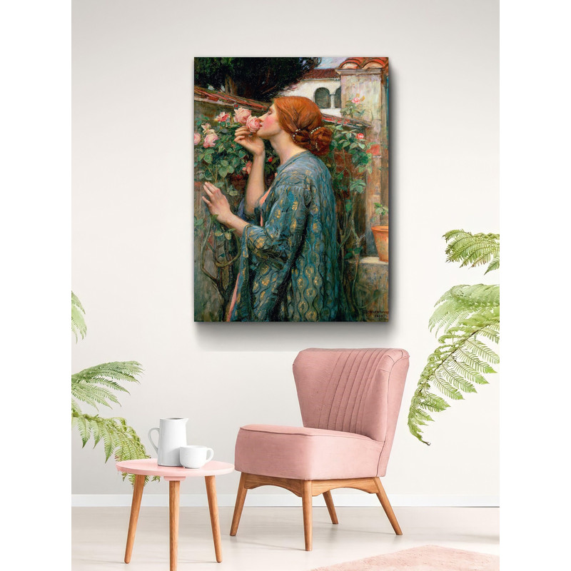 The Soul of the Rose, Ophelia Poster,OPhelia Art,Ophelia Print,Ophelia Canvas,John William Waterhouse Painting,Vintage Poster ,Wall Decor.jpg