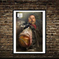 the walking dead tv series poster, the walking dead tv series canvas ,wall decor, home decor, movie canvas, classic movi