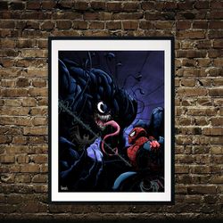 venom movie poster, venom movie canvas, wall decor,home decor, movie poster, wall print, classic movie canvas, spiderm