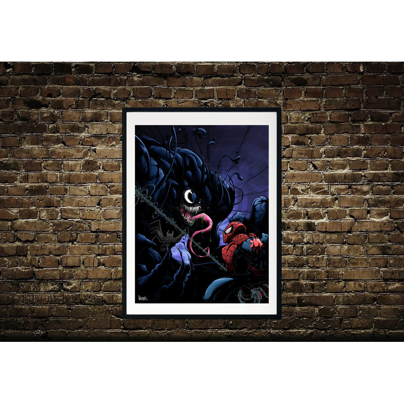 Venom Movie Poster, Venom Movie Canvas, Wall Decor,Home Decor, Movie Poster, Wall Print, Classic Movie Canvas, Spiderman Movie Wall Art.jpg