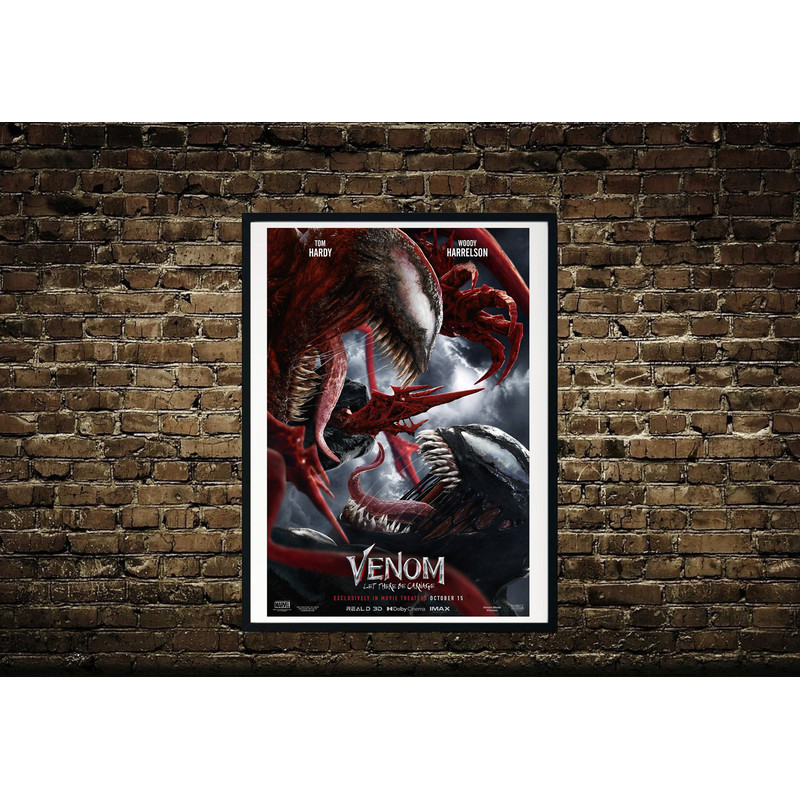 Venom Movie Poster, Venom Movie Canvas, Wall Decor,Home Decor, Movie Poster, Wall Print, Classic Movie Canvas, Venom Movie Wall Art 1.jpg