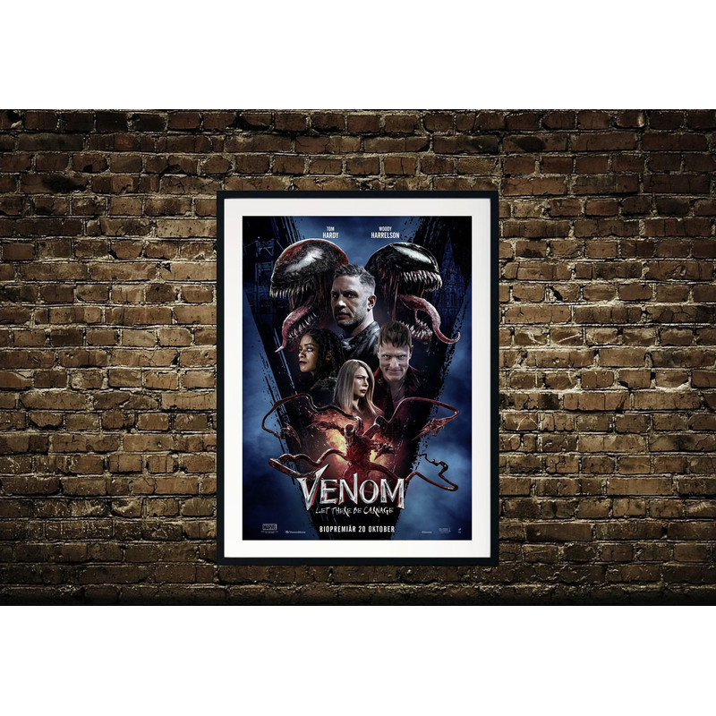 Venom Movie Poster, Venom Movie Canvas, Wall Decor,Home Decor, Movie Poster, Wall Print, Classic Movie Canvas, Venom Movie Wall Art 2.jpg