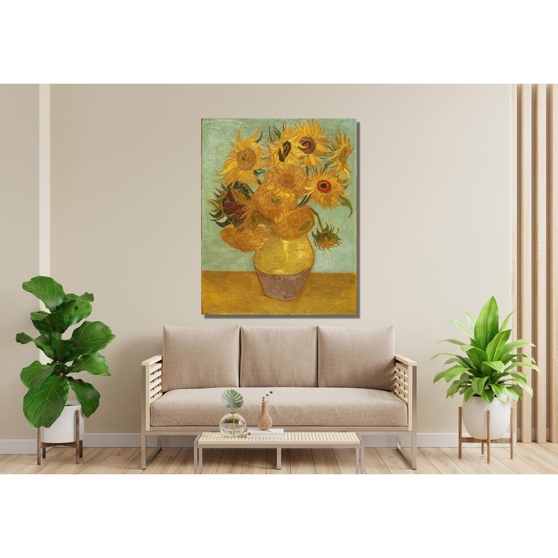 Vincent Van Gogh Flowers Painting Print , Vincent Van Gogh Canvas, Vincent Van Gogh Oil Paintings Print, Vincent Van Gogh SunflowerCanvas.jpg