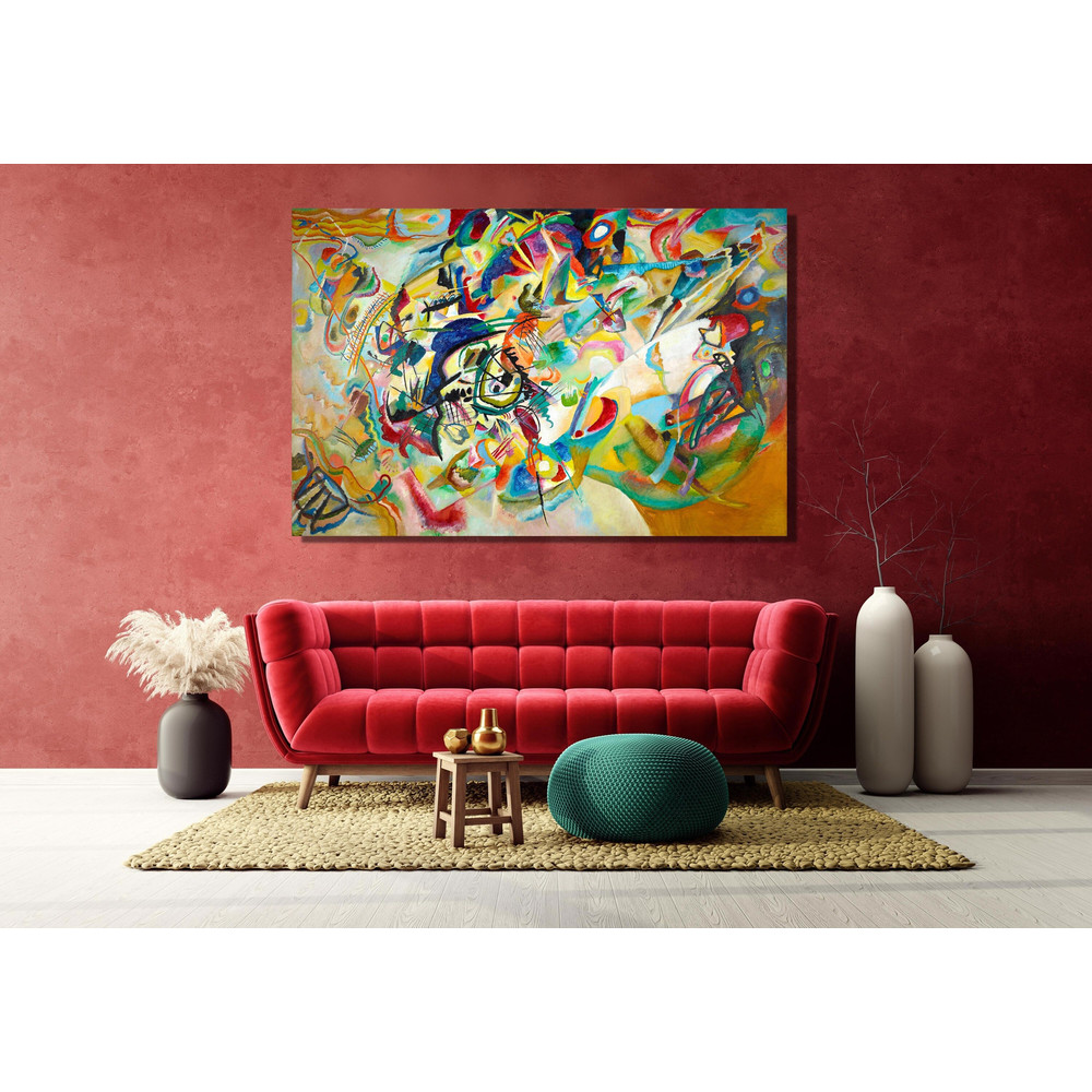 Wassily Kandinsky Print, Wassily Kandinsky Painting, Wassily Kandinsky Wal Art, Wassily Kandinsky Canvas Poster, Ready To Hang, Abstract Art.jpg
