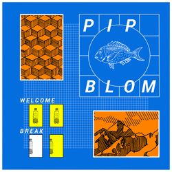 pip blom (welcome break) album cover poster