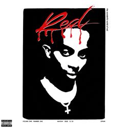 playboi carti (whole lotta red) album cover poster