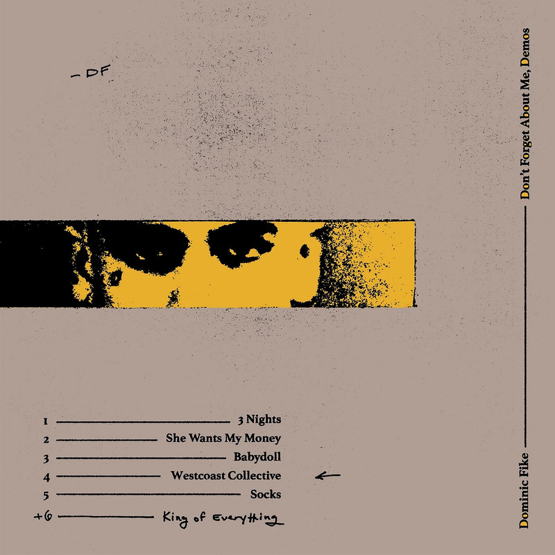 Dominic Fike (Dont Forget About Me Demos) Album Cover POSTER.jpg