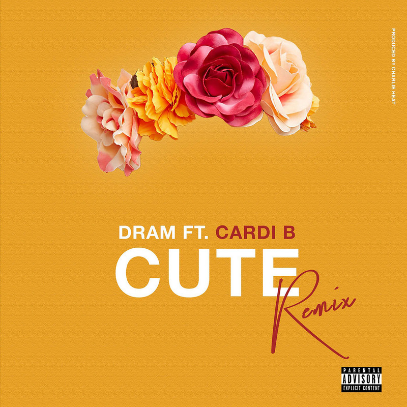 Dram (Cute, feat. Cardi B) Album Cover POSTER.jpg