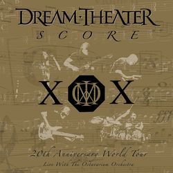 dream theater (score) album cover poster