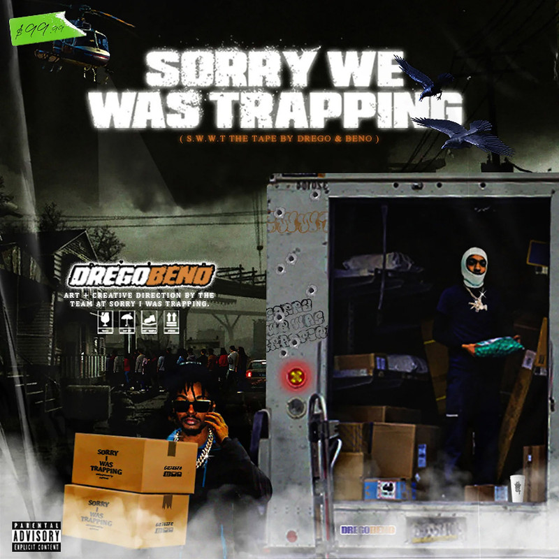 Drego And Beno (Sorry We Was Trapping) Album Cover POSTER.jpg