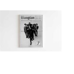 bts poster, bts, korean pop, premium product, wall