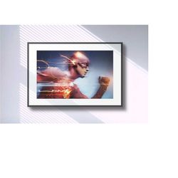 the flash, the flash poster, the flash print,