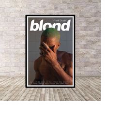 frank ocean poster, blond poster, blond album, blond,