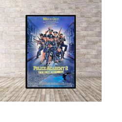 police academy 2 movie poster or canvas wall