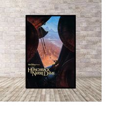 hunchback of notre dame movie poster or canvas