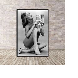 marilyn chambers ivory snow black white poster or