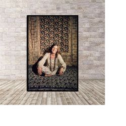 janis joplin music poster or canvas wall decor