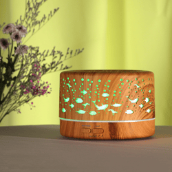Wood Grain Aromatherapy Humidifier