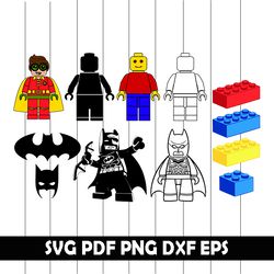 Lego SVG, Lego, Lego png,Lego eps,Lego dxf,Lego pdf,Lego Clipart, Lego Silhouette, Lego cricut, svg Cut File, Batman