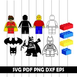 lego svg, lego, lego png,lego eps,lego dxf,lego pdf,lego clipart, lego silhouette, lego cricut, svg cut file, batman