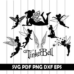 Tinkerbell Svg, Tinkerbell Svg File, Tinkerbell Clipart, Tinkerbell Vector, Tinkerbell Eps, Tinkerbell Png, Tinkerbell