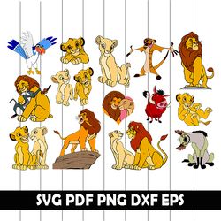 the lion king svg, the lion king clipart, the lion king png, the lion king vector, the lion king eps, the lion king dxf