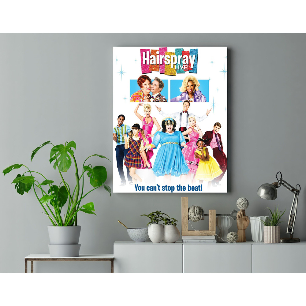 Hairspray Musical Theatre Art Poster , Hairspray Musical Theatre Canvas, Wall Decors, Home Decor, Musical Theatre ,Theatre Wall Art Print 1.jpg