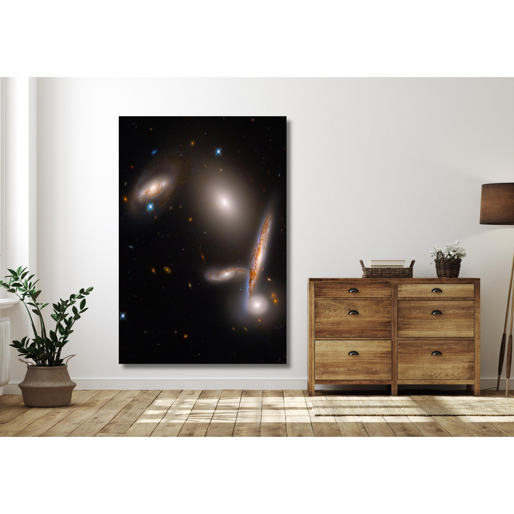 Hubble Nebula Poster, Space Webb Inspects The Pillars of Creation, NASA Nebula Poster, Hubble Revisits Poster, Ready To Hang, Nebula Canvas.jpg