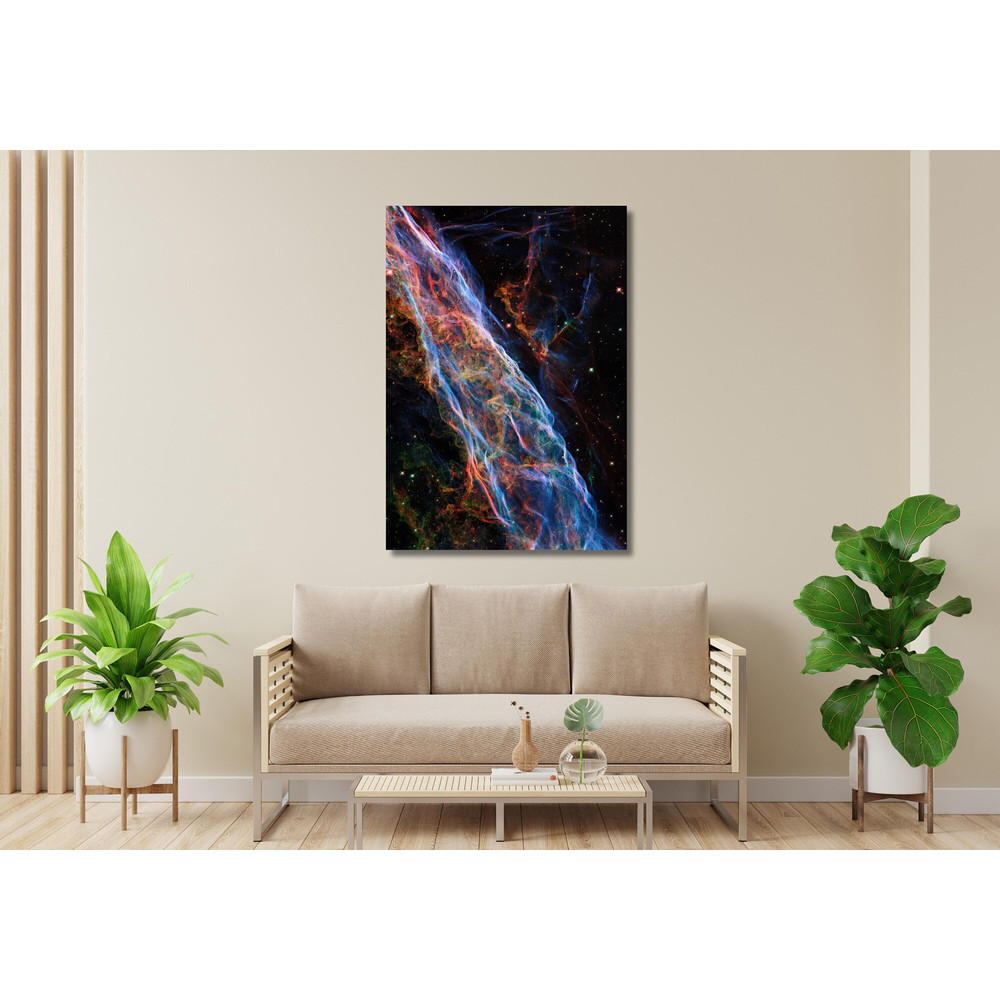 Hubble Revisits Poster, Hubble Nebula Poster, Nebula NASA Poster, Space Webb Inspects The Pillars of Creation, Ready To Hang, Nebula Canvas.jpg