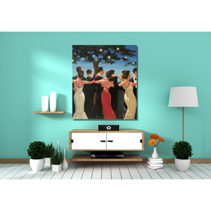 Jack Vettriano Dancing Canvas, Jack Vettriano Tango Poster Prints ArtJack Vettriano Poster Print, Jack Vettriano Wall Art, American Scene.jpg