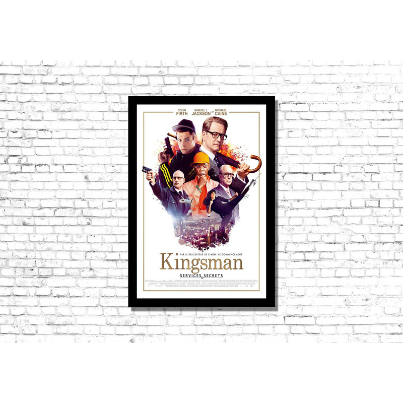Kingsman Movie Canvas Print, Kingsman Canvas, Kingsman Poster Print, Kingsman Movie Canvas Art, Kingsman The Secret Service Movie Poster Art.jpg