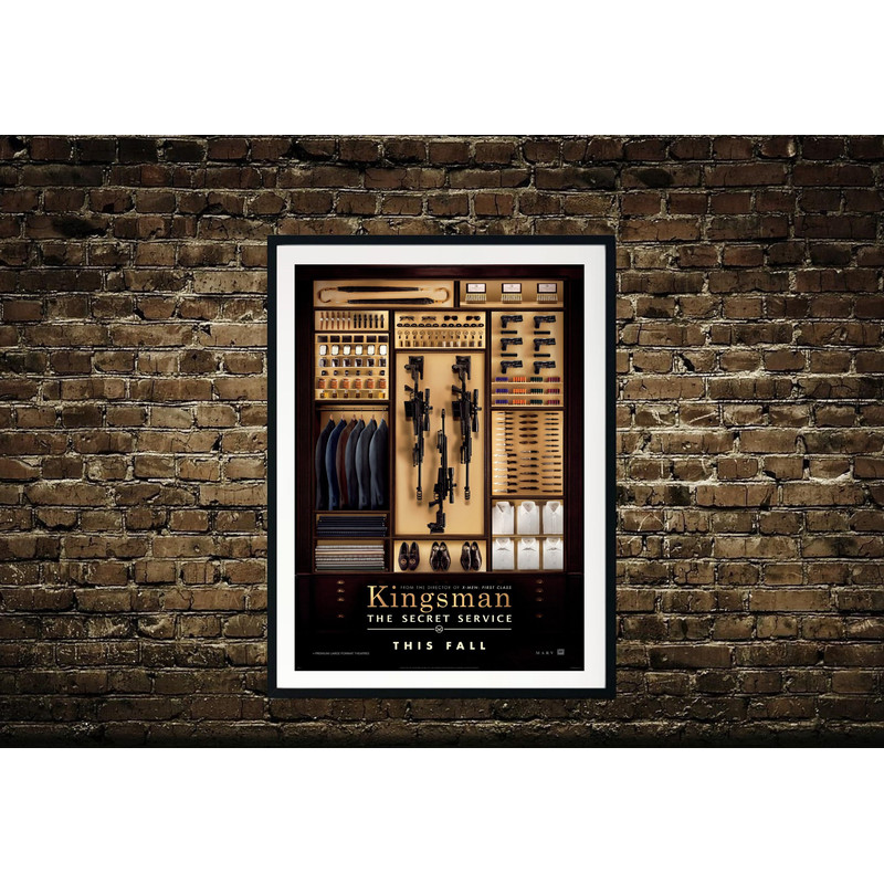 Kingsman The Secret Service Movie Poster, Kingsman Movie Canvas Art,Canvas Print, Wall Decors, Home Decor, Movie Posters,Trendy movie Poster.jpg