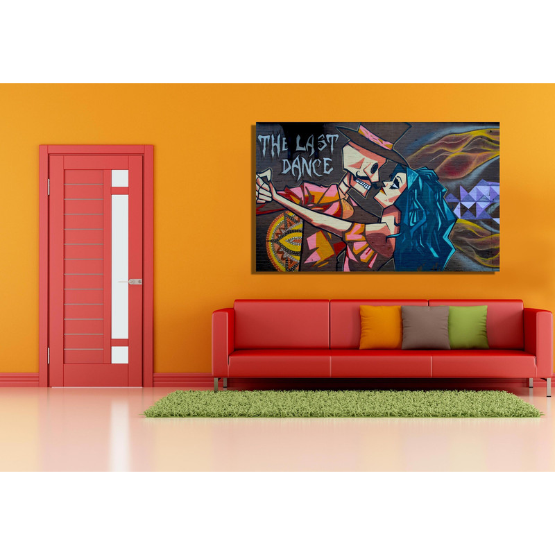 Last Dance Canvas, Banksy The Last Dance Graffiti, Last Dance Home Decor, Modern Wall Art, Office Wall Art ,Banksy Wall Art, Bankys Poster.jpg