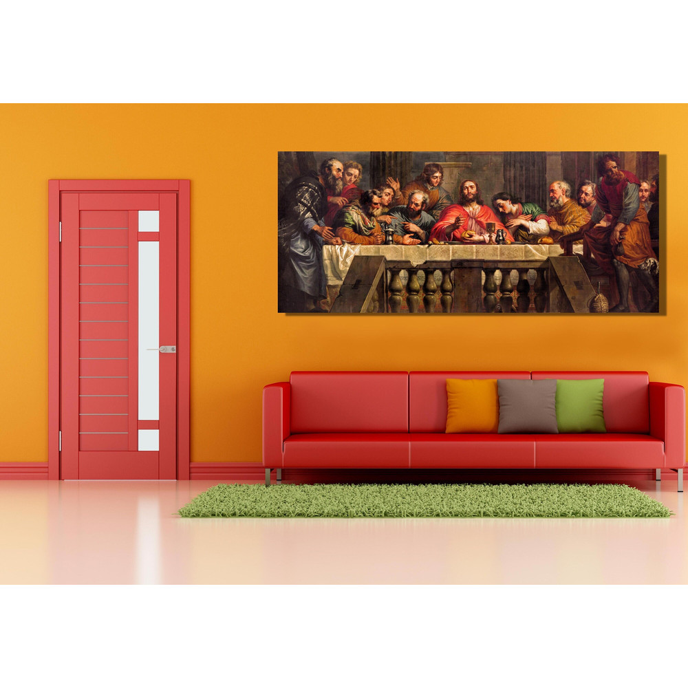Last Supper Canvas, Leonardo da Vinci Poster ,Da Vinci The Last Supper Canvas ,Last Supper Wall art ,Last Supper Print, Jesus Canvas Art.jpg