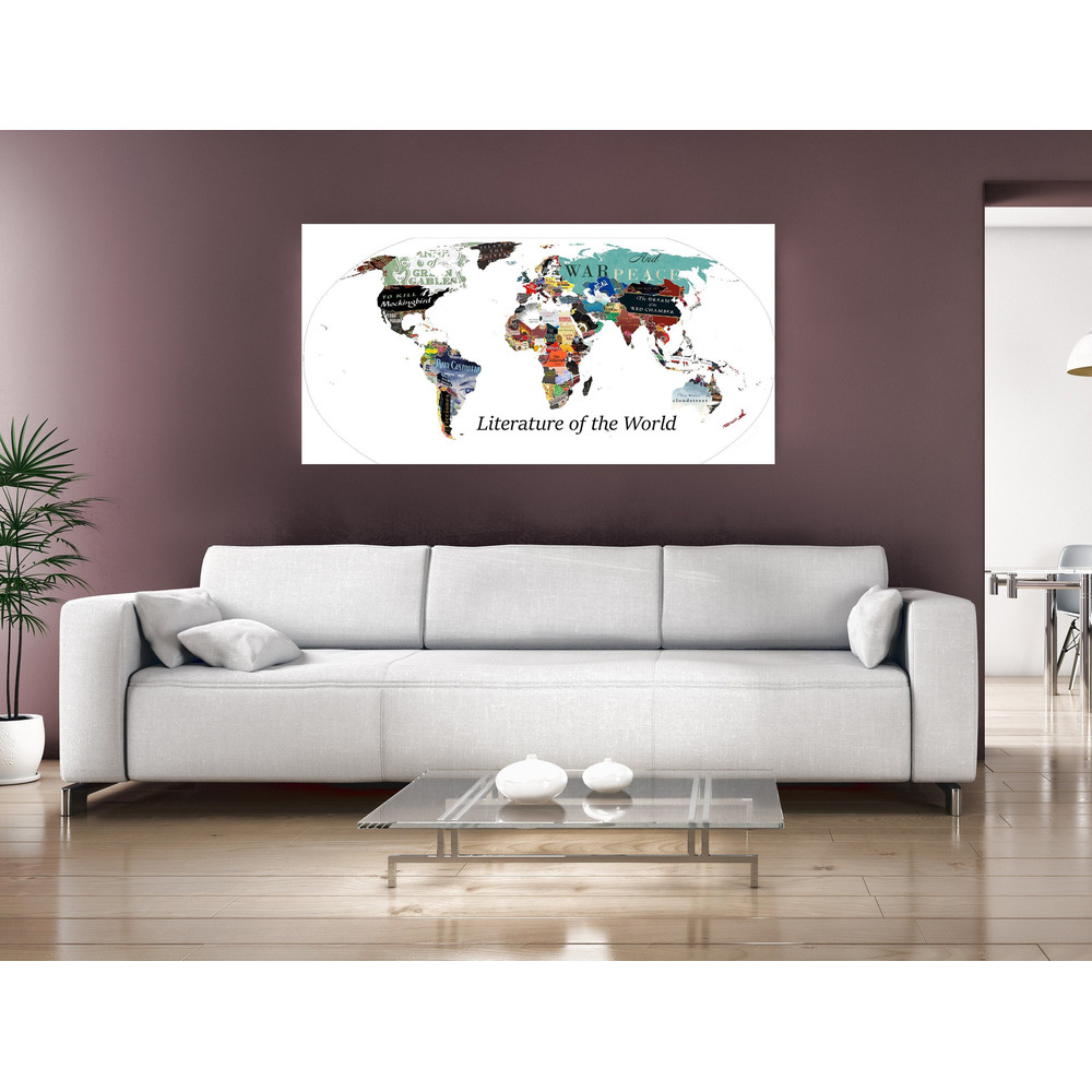 Literature of the World Map Poster,Literature Map Canvas Wall art,Literature Map Print,Literature, School for Gift,Book Lover Gift World Map.jpg