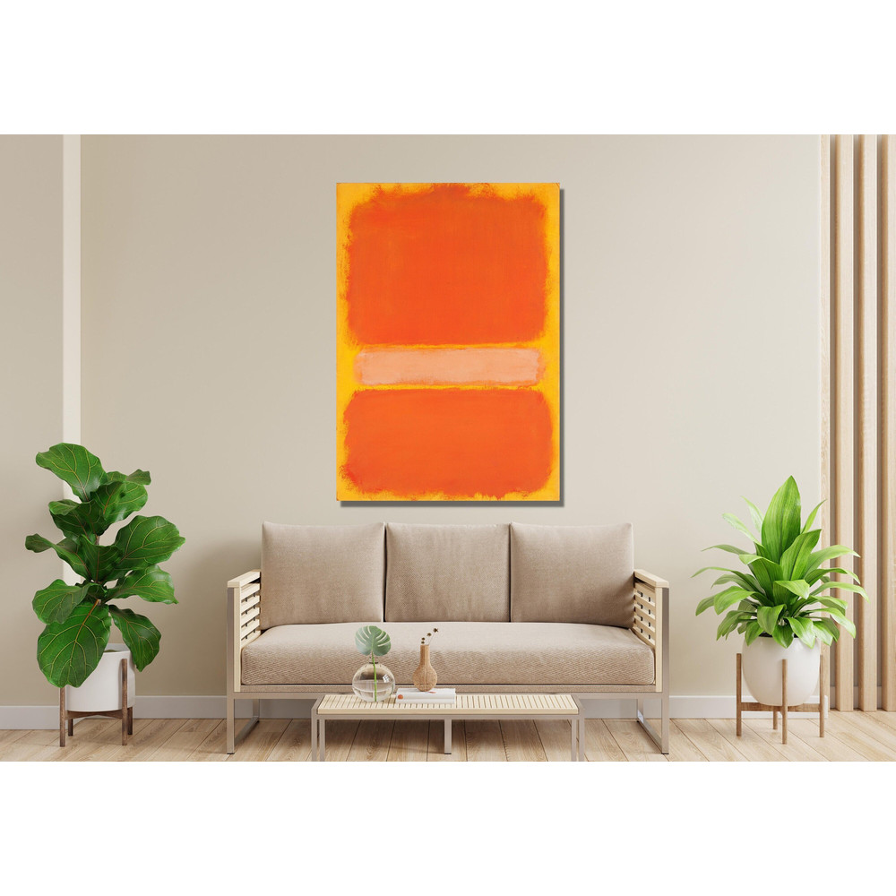 Mark Rothko Yellow and Orange PaintingS Print, Mark Rothko Painting, Rothko Reproduction, Mark Rothko Museum Exhibition,Extra Large Canvas.jpg