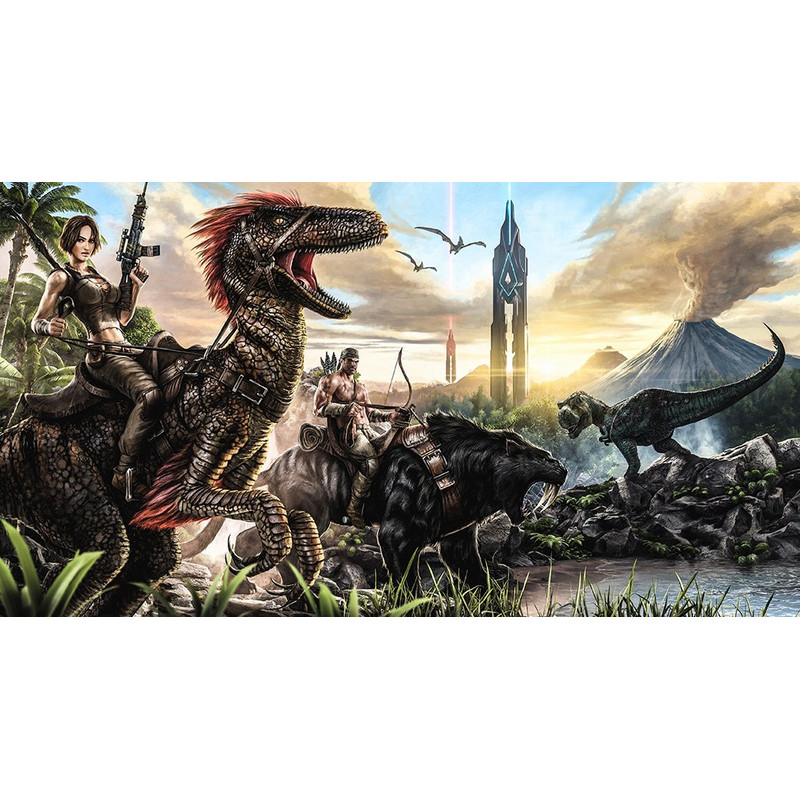 ARK Survival Evolved Game Poster 1.jpg