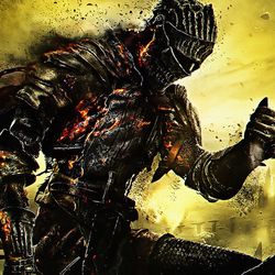 dark souls 3 knight poster