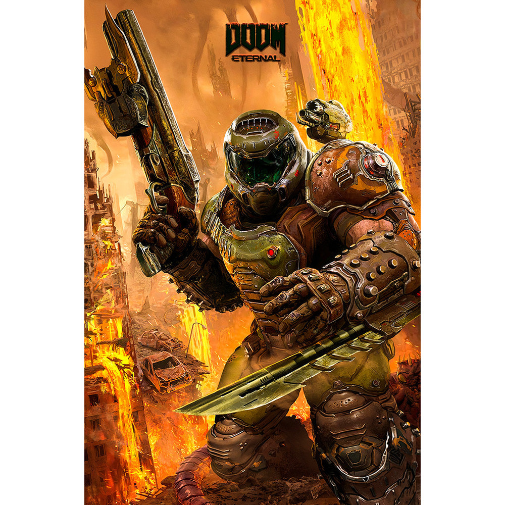 Doom Eternal Video Game Poster 1.jpg