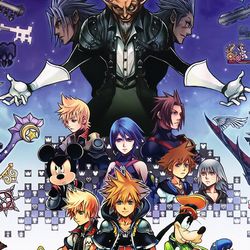 kingdom hearts game poster
