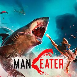 maneater video game poster 1
