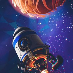 astroneer video game poster 1