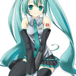 hot girl vocaloid hatsune miku anime poster 1